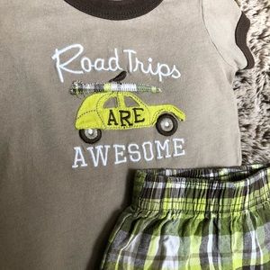 Size 6 month Carter’s short sleeve and short set
